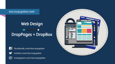 Usa DropPages para crear un sitio web alojando tus archivos en DropBox