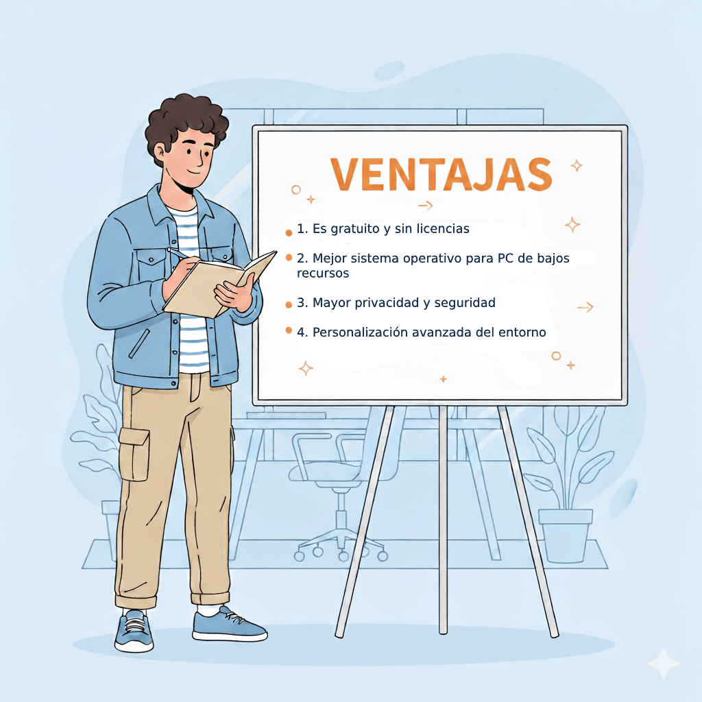 ventajas de linux